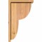 Ekena Millwork Crestline Smooth Corbel w/Backplate, Western Red Cedar, 7 1/2"W x 12"D x 20"H COR08X12X20CRE01SWR - alternate 2